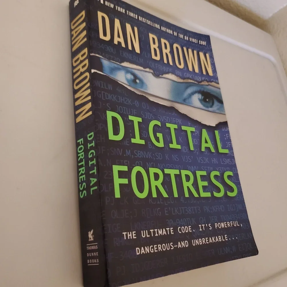 Digital Fortress by Dan Brown Paperback Techno-Thriller Novel NSA Suspense